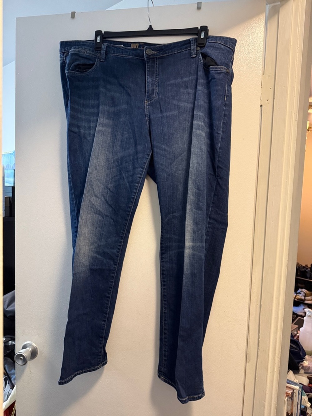 Kut from the Kloth Dark Blue Boyfriend Jeans